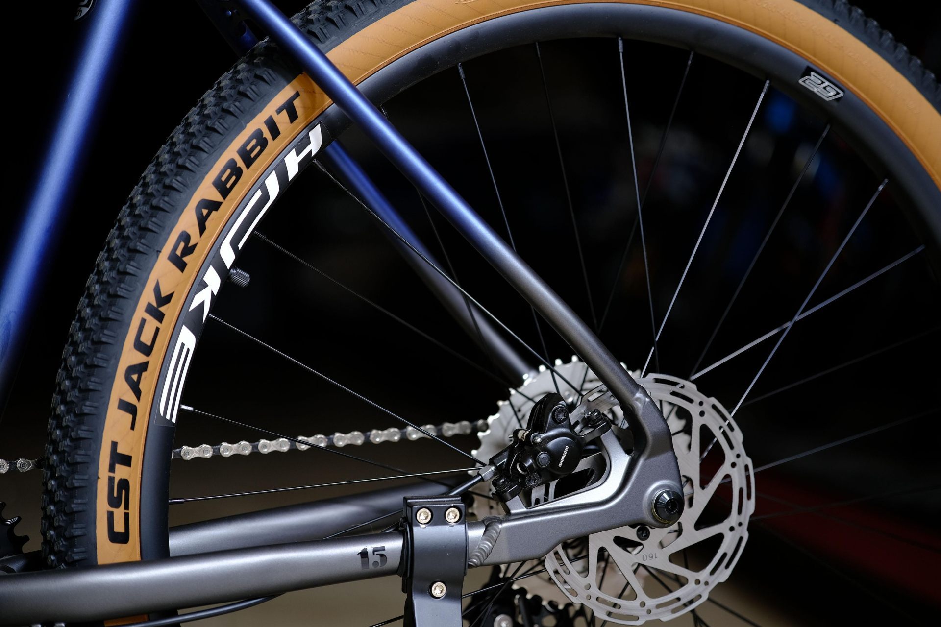 Тормоз гидравлический Shimano MT200 HOKE 15 Way 29 HD матовый синий-чёрный 21